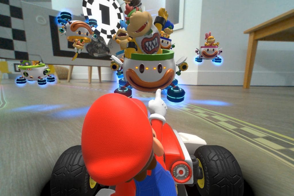 Nintendo Switch konsolu aracılığı ile Mario Kart oyununun tadını çıkartın