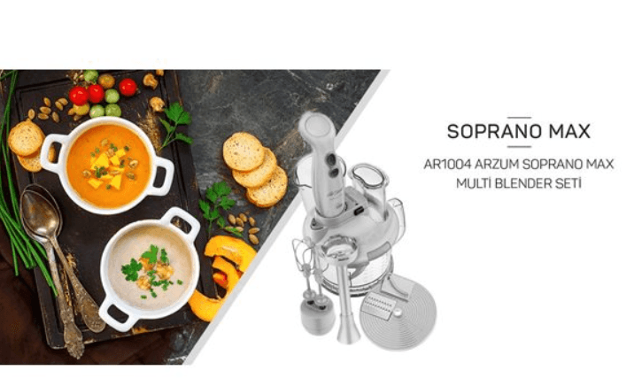 Arzum Soprano Max Multi Blender Seti İncelemesi - shuayip.com