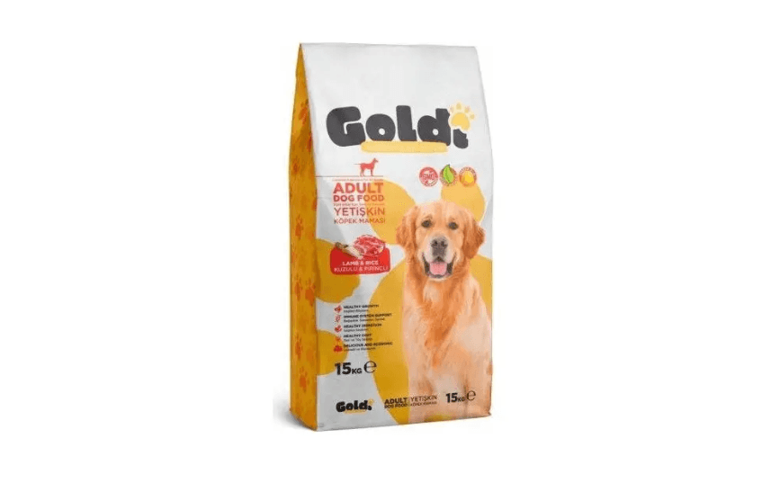 Goldi Kuzu Etli Pirinçli Yetişkin Köpek Maması - shuayip.com