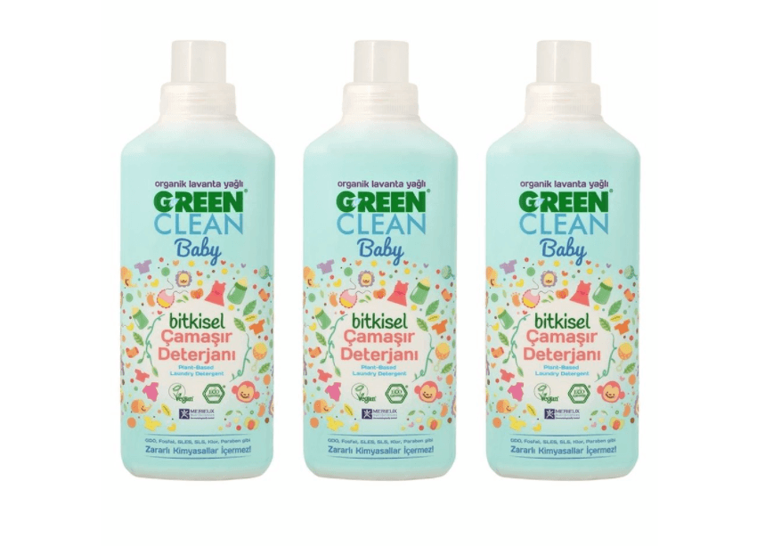 Green Clean Organik Lavanta Yağlı Baby Bitkisel Çamaşır Deterjanı - shuayip.com