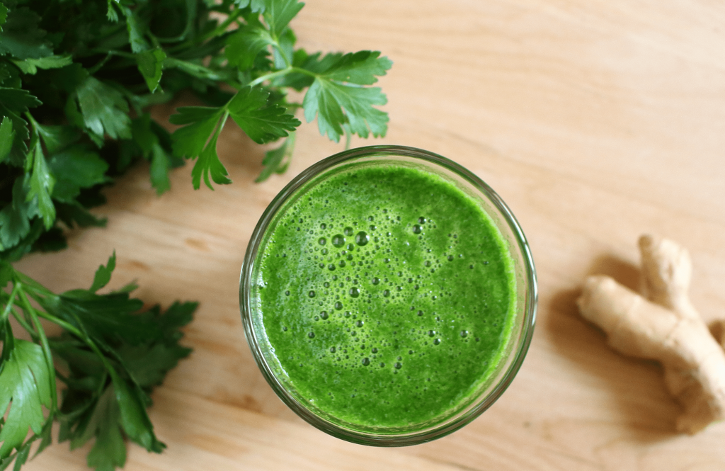 parsley ginger juice maydanoz 10 | Shuayip.com