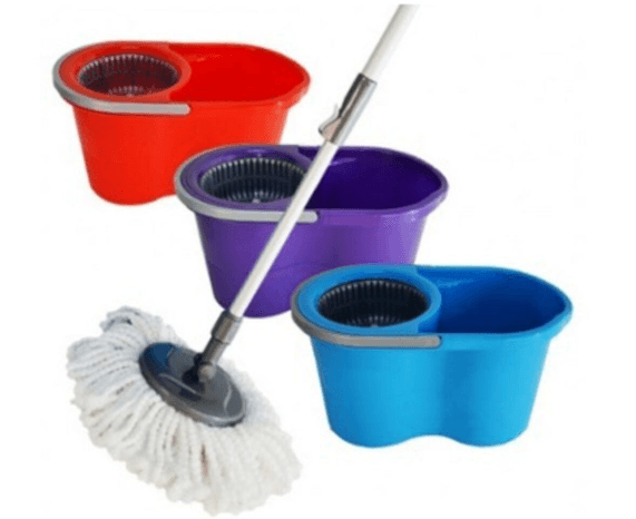 Vileda Cleaning Set with Lily Rotating Head